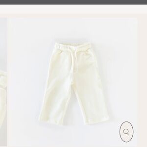 Atlas grey wide leg thin sweatpants 4/5